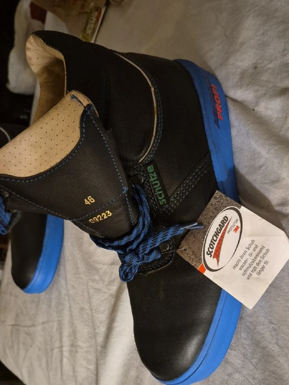 Schutze Asphalt Profi 6432 Steel Toe Boots Size 46